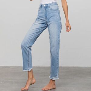 Insane Gene Jeans Feel The Breeze Girlfriend High Waist Size 28